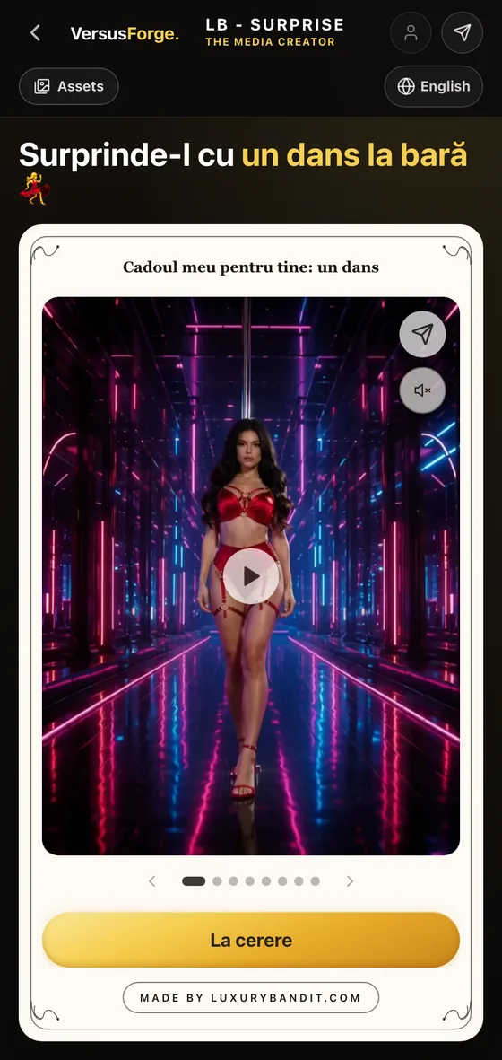 Video pole dance